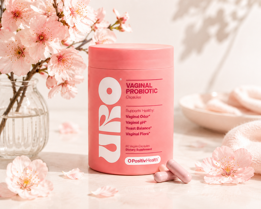 Women's Vaginal Probiotic + Prebiotic Formula | Daily Flora Balance | 60 Capsules