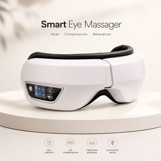 Smart Eye Massager with Heat & Compression