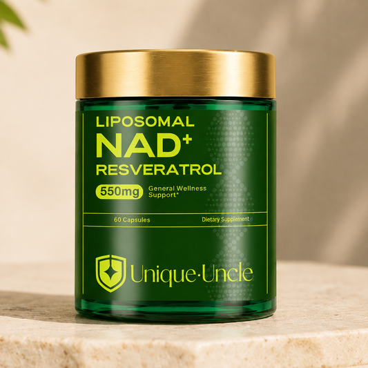 Lipo NAD+ 500mg with Trans-Resveratrol | 60 Capsules