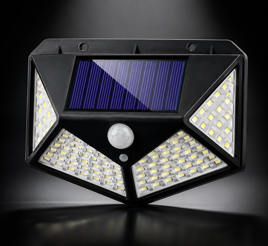 LED Solar Outdoor Wall Lights with Motion Sensor, 3 Lighting Modes IP65 Waterproof, Remote Control Solar Security Lamp